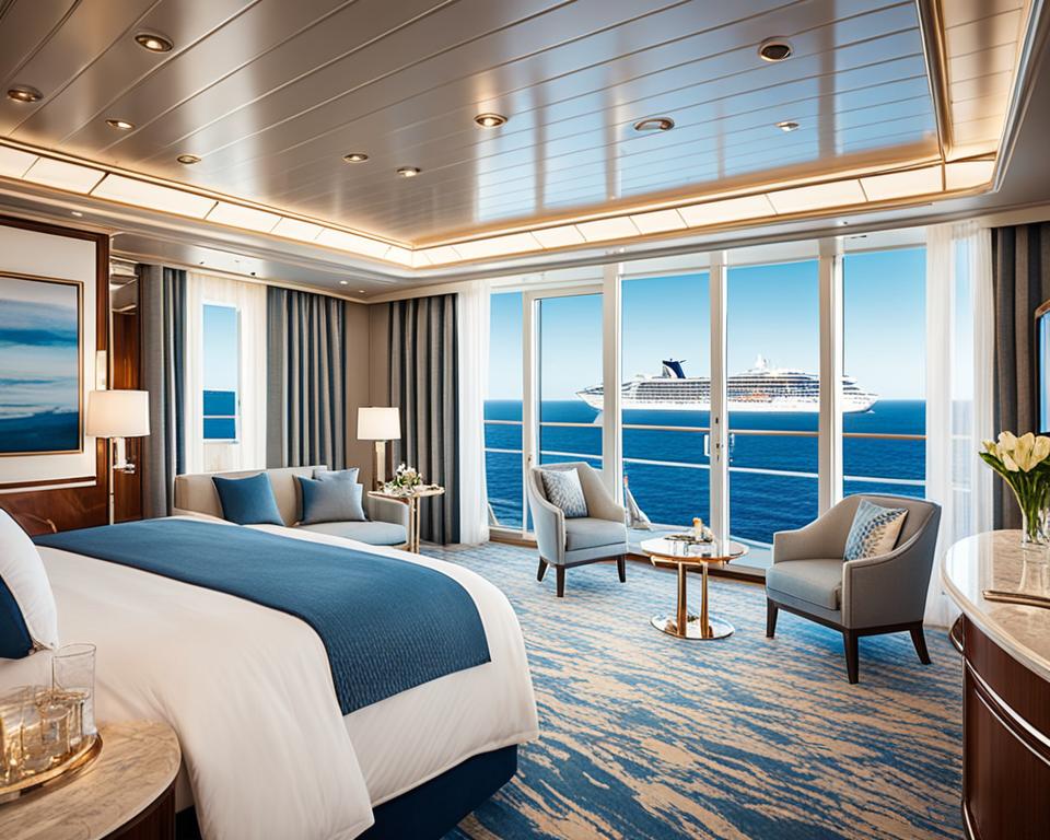 opulent cruise accommodations