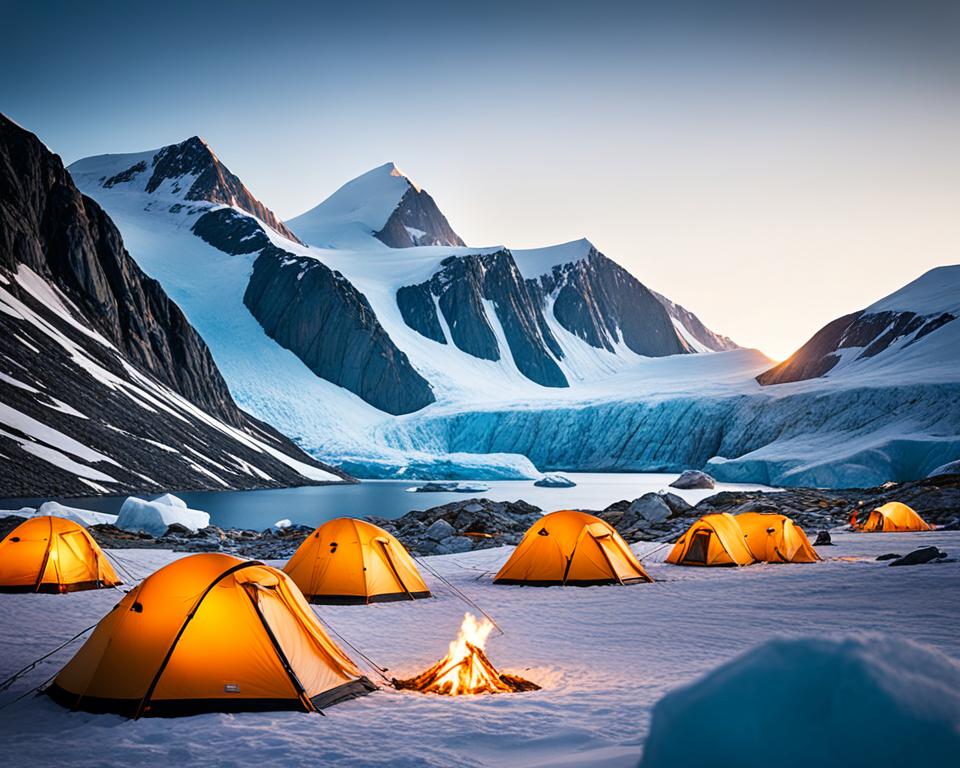 Greenland's base camp
